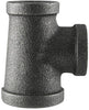 RT-1341 TEE 1X3/4X1 BLACK REDUCE