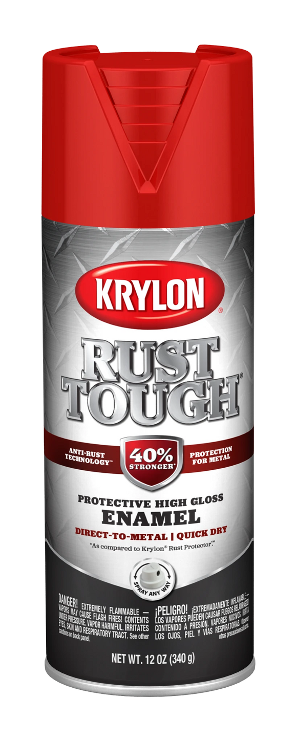 Krylon® Rust Tough® with Anti-Rust Technology Enamel Almond Rust 12 oz.