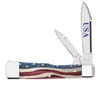Case Star Spangled Series Embellished Smooth Natural Bone Gunstock