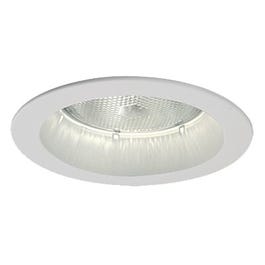 Recessed Trim & Open Splay, White, 5-In.