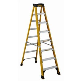 Step Ladder, 375-Lbs., Type 1AA, Fiberglass, 8-Ft.