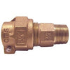 Water Service Coupling, Lead-Free, CTS PAK x MIP, 3/4-In. x 1-In.