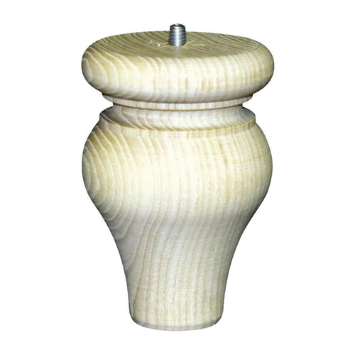 Waddell 4-3/4 In. x 3-1/4 In. Tulip Ash Bun Foot