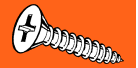 Midwest Fastener Phillips Flat Hinge Screws White