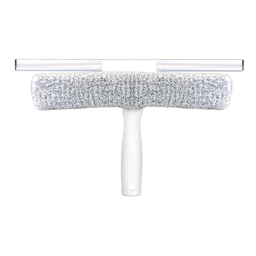 Unger MicroFiber 14″ Window Squeegee with Scrubber and 5′ Pole