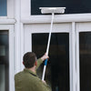 Unger MicroFiber 14″ Window Squeegee with Scrubber and 5′ Pole
