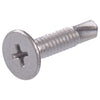 Hillman Zinc Wafer Head Phillips Self Drilling Screws