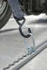 Keeper Products 2” x 10’ Cam Buckle Tie-Down with S hooks
