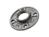 B & K Industries Black Iron Floor Flange - Barcoded