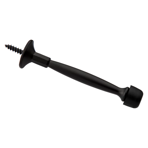 National N830-551 Rigid Door Stop 4-in, Matte Black