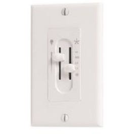 Ceiling Fan/Light Control, 3-Speed Dual Slide